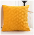 Soft Velvet Square Throw Pillow Case for Living Room
