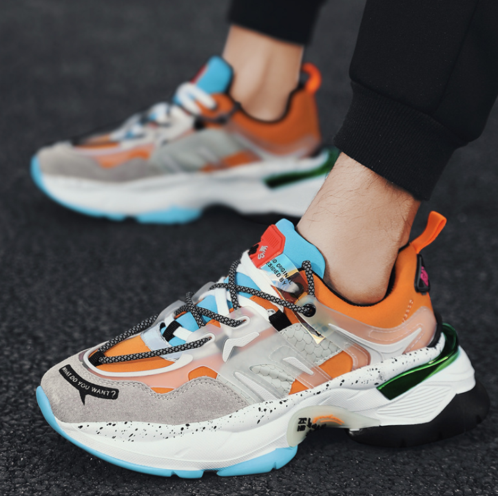 Autumn New Men's Sneakers - Trendy Casual Sports Shoes