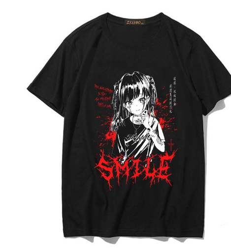 Summer Harajuku Loose Short Sleeve T-Shirt