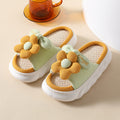 Non-slip Thick Bottom Cotton Linen Slippers