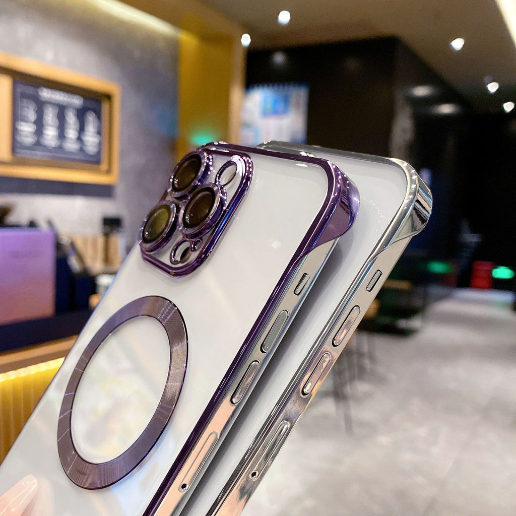iPhone 15 Pro Max Borderless Magnetic Phone Case