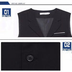 7XL Hohe Qualität Kleid Westen Für Männer Slim Fit Herren Anzug Weste Männliche Weste Gilet Homme Casual Ärmellose Formale Business jacke - flohmarkt-deutschland.shop