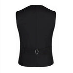 7XL Hohe Qualität Kleid Westen Für Männer Slim Fit Herren Anzug Weste Männliche Weste Gilet Homme Casual Ärmellose Formale Business jacke - flohmarkt-deutschland.shop