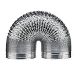 80/100/120/150/200 mm Encrypted Aluminum Foil Ventilation Pipe Scalable Smoke Tube Kitchen Outlet Bathroom Exhaust Fan Hose - flohmarkt-deutschland.shop