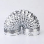 80/100/120/150/200 mm Encrypted Aluminum Foil Ventilation Pipe Scalable Smoke Tube Kitchen Outlet Bathroom Exhaust Fan Hose - flohmarkt-deutschland.shop