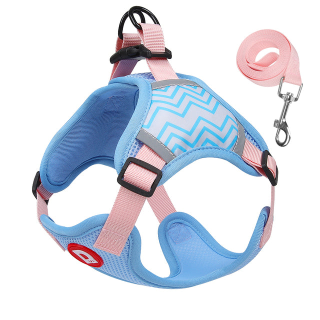 No Pull Dog Vest Harness and Leash Set for Pets