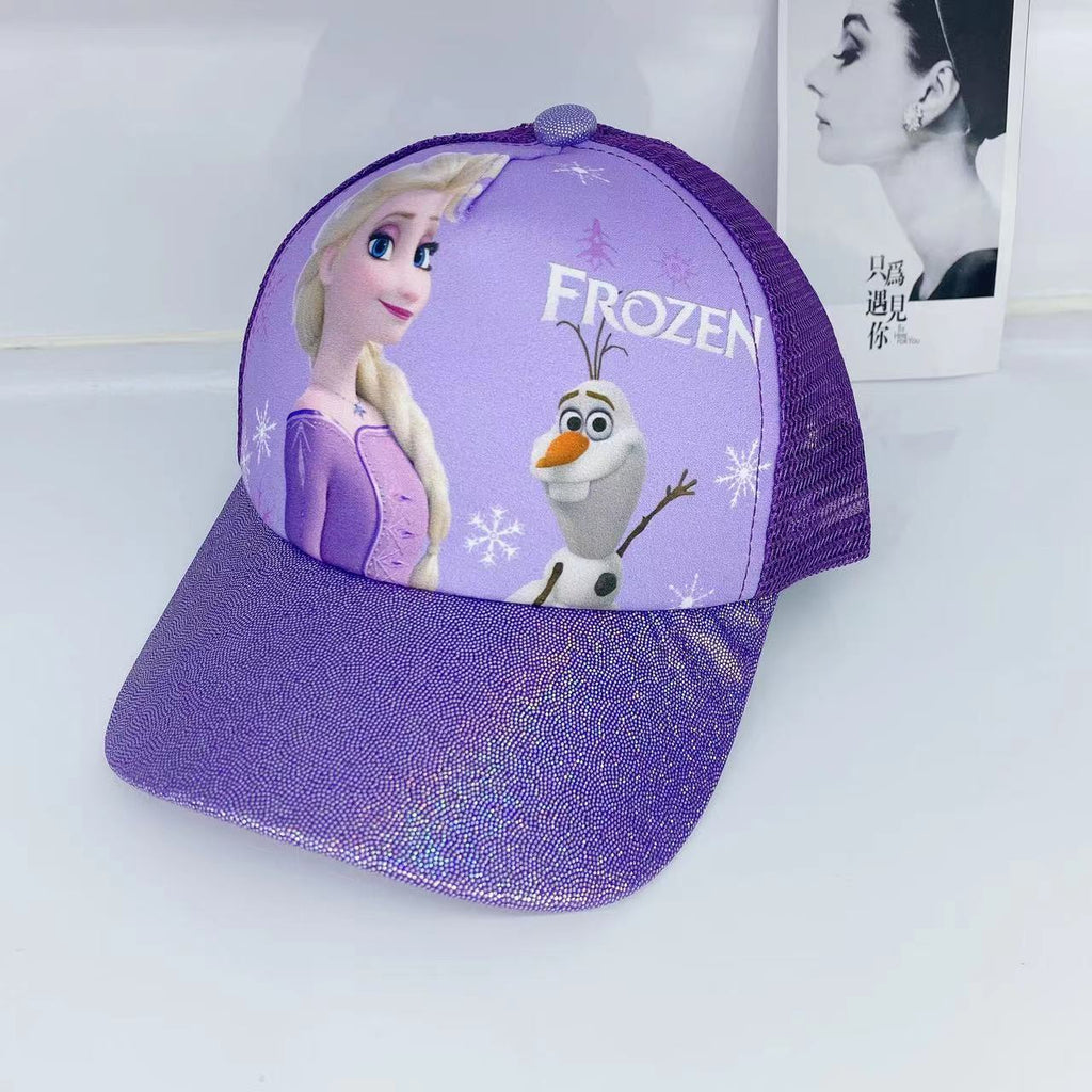 Cartoon Princess Baseball Cap for Kids (Spring/Summer)