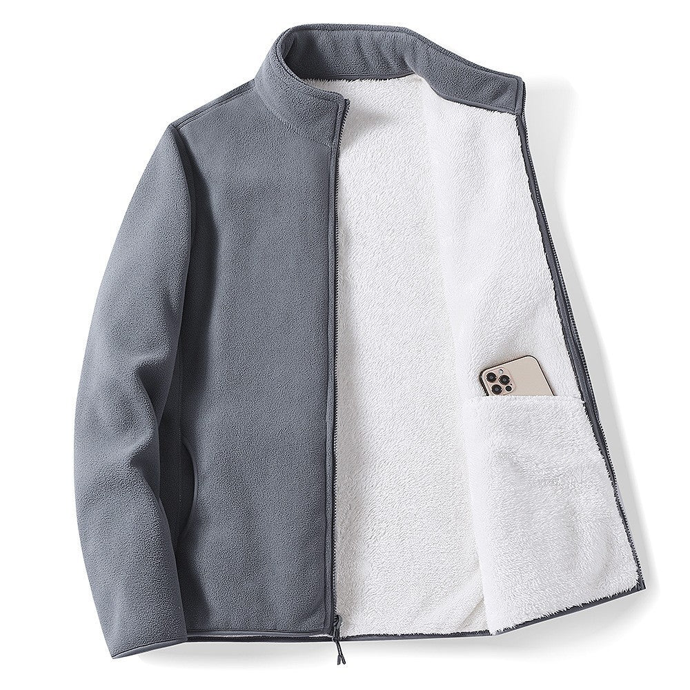 Reversible Fleece Jacket for Couples - Fall/Winter