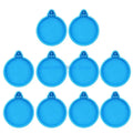 5asd Beautiful Resin Mould Crystal Ornaments Makiing Mold Christmas Round Silicone Mold Handy Blank Mold for Artistic Creator