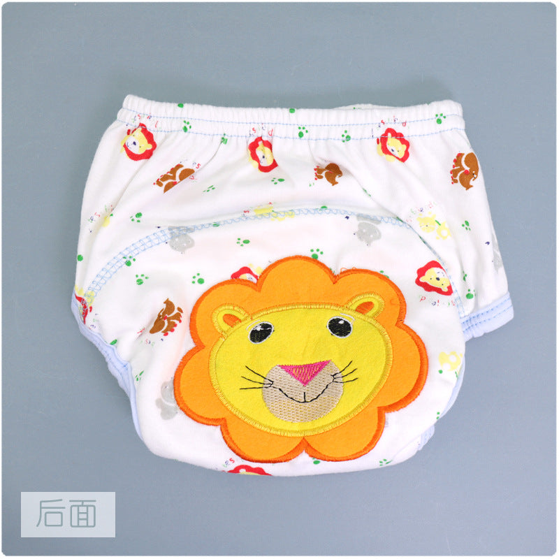 Cotton Baby Learning Pants - Washable Waterproof Diapers