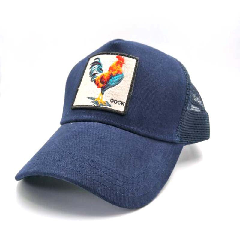 Embroidered Animal Rooster Baseball Cap - Hip Hop Style