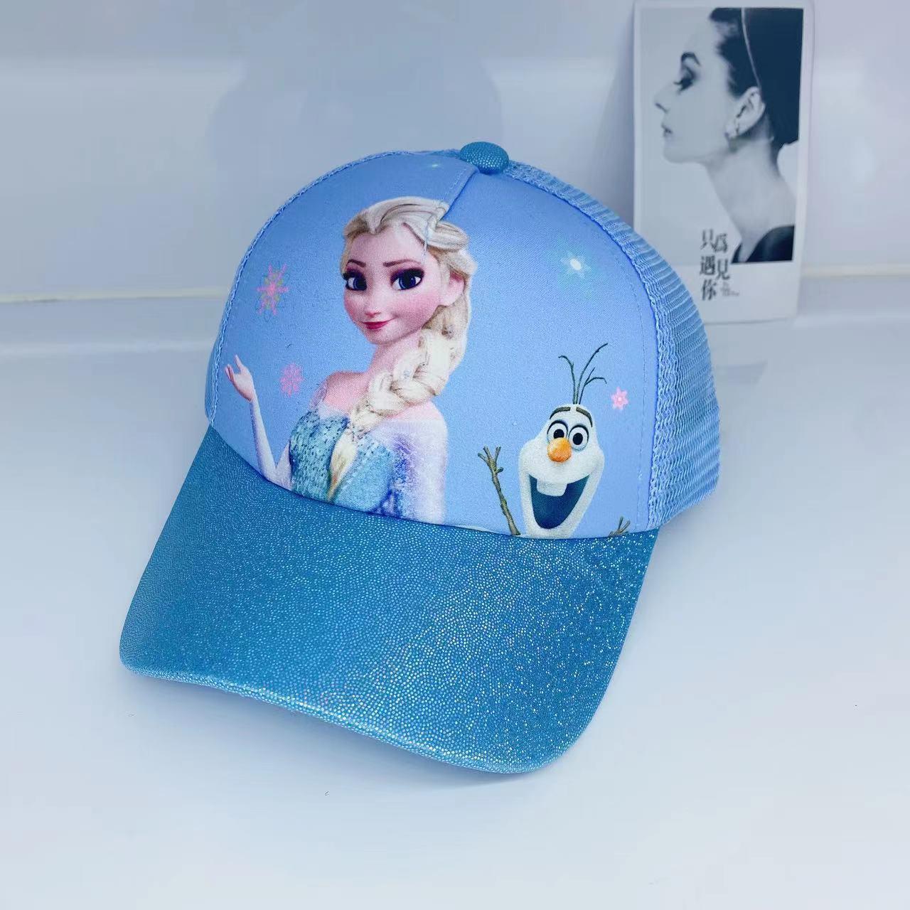 Cartoon Princess Baseball Cap for Kids (Spring/Summer)