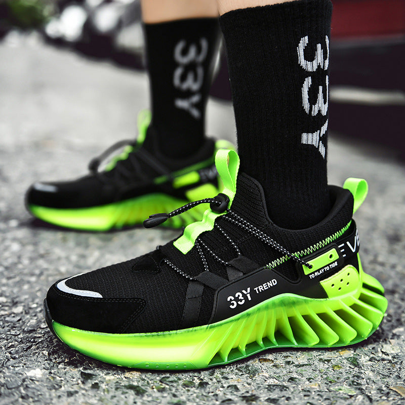 Men's Winter Casual Running Sneakers - Korean Dad Shoes