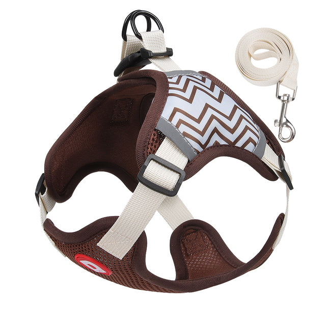 No Pull Dog Vest Harness and Leash Set for Pets