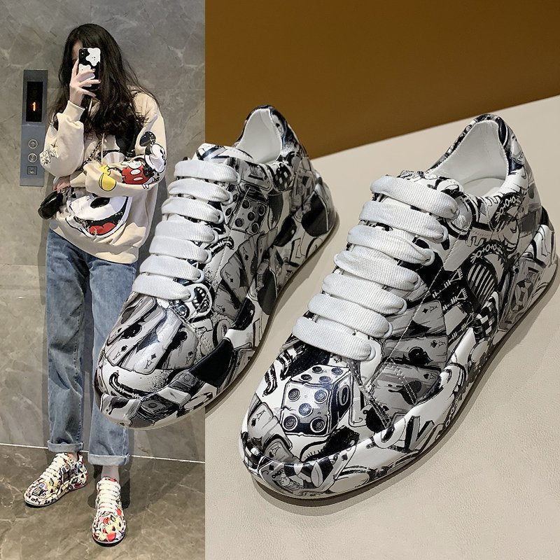 Colorful Dad Shoes for Women - Trendy Casual Footwear