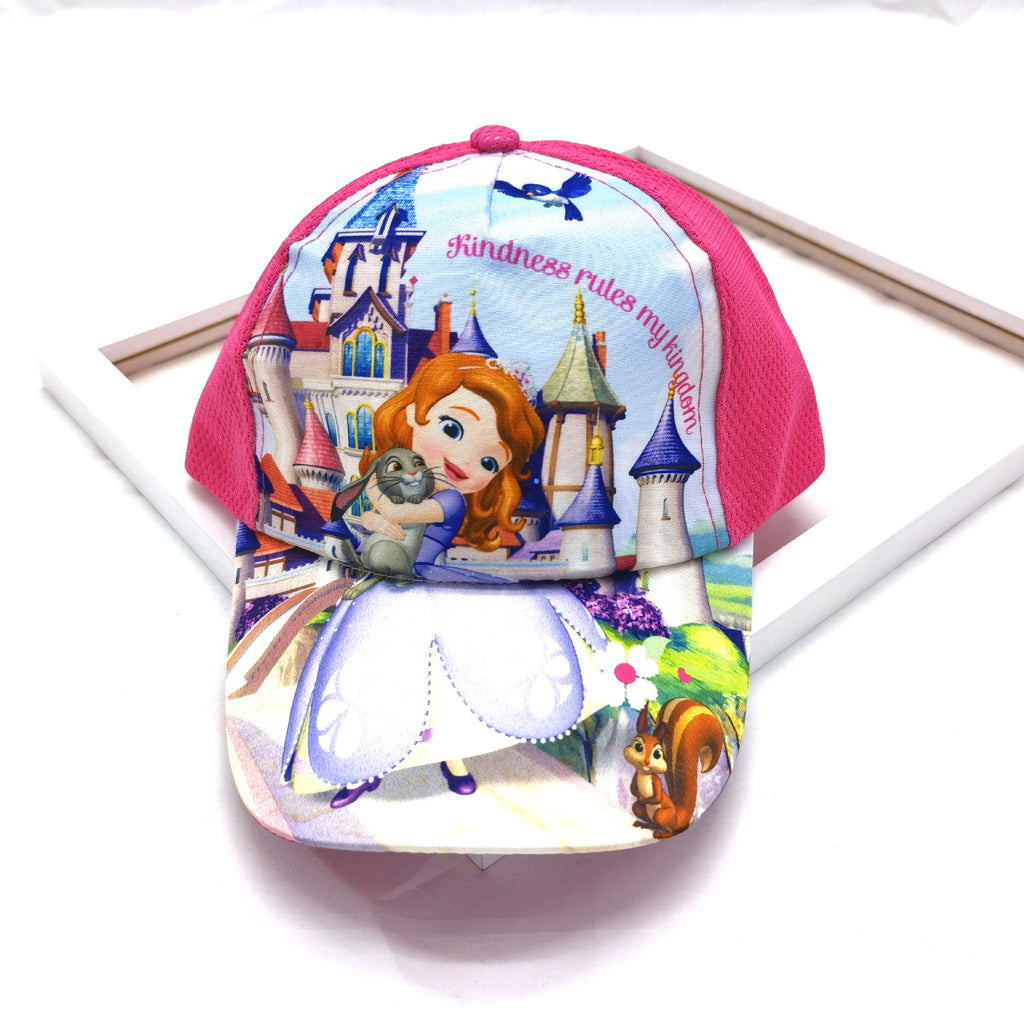 Cartoon Princess Baseball Cap for Kids (Spring/Summer)