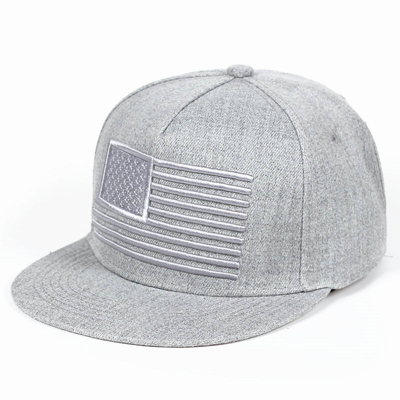 Embroidered American Flag Hip-Hop Baseball Cap