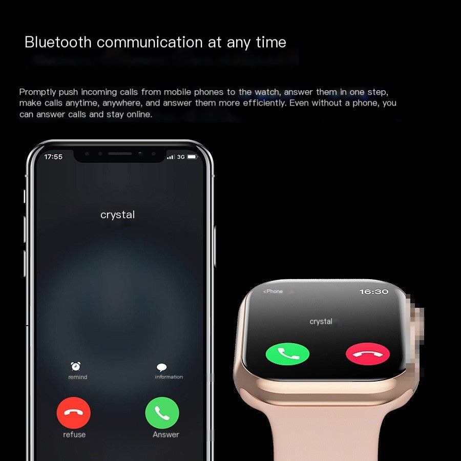 Huaqiangbei S9 Smartwatch with Bluetooth and Health Monitor