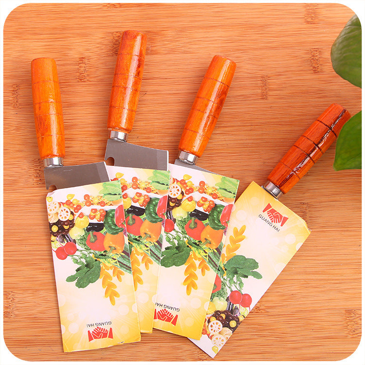 Stainless Steel Chef and Fruit Knife Set