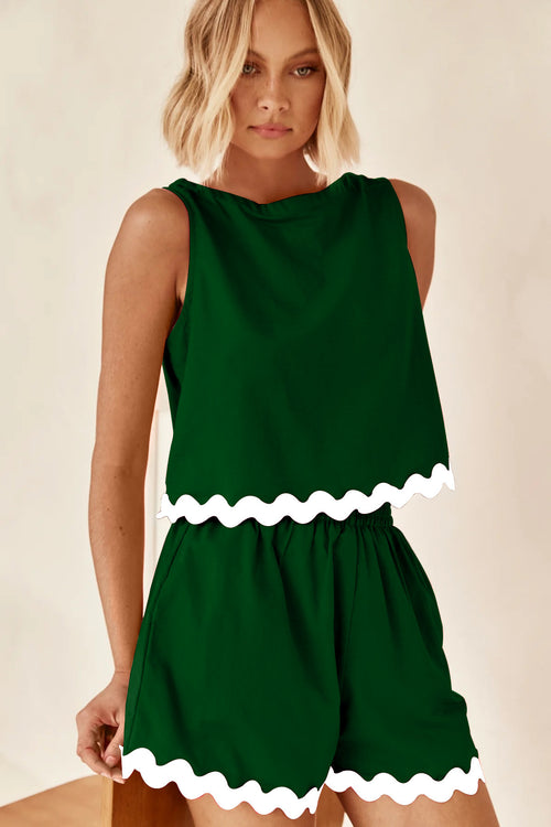 2024 Spring Summer Women's Casual Sleeveless Set