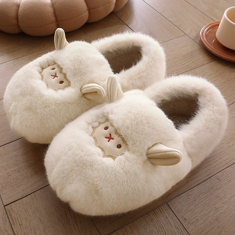 Women's Thick Bottom Indoor Non-Slip Warm Slippers