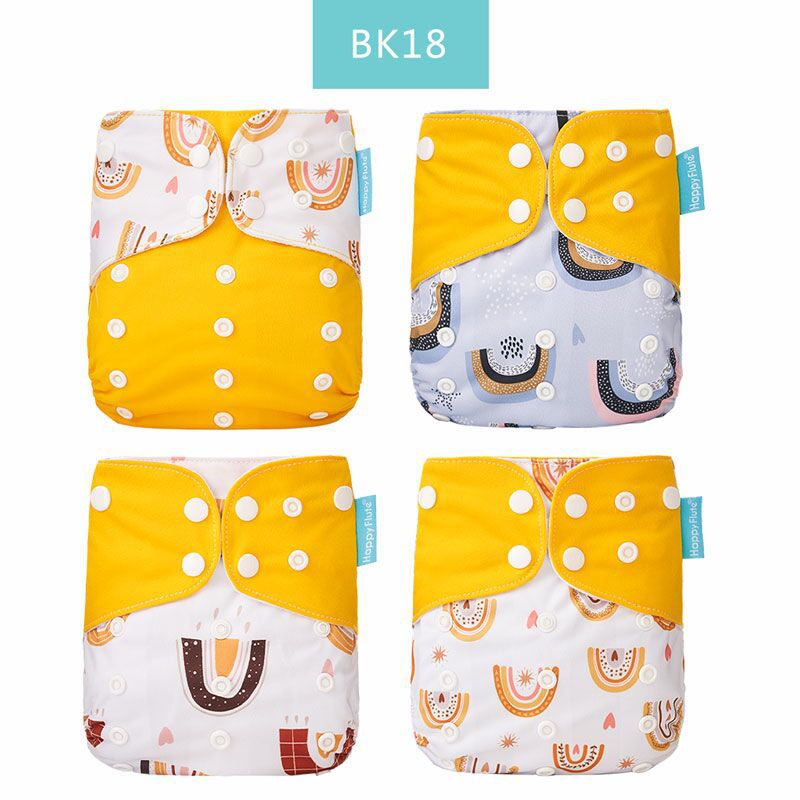 Happyflute Baby Cloth Training Pants - 4 Pack Washable