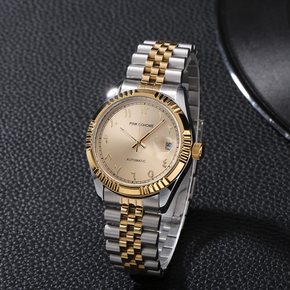 Automatische Uhren  Ziffern Montre Automatique Mécaniques Mecanique Homme Herren Uhr Mechanische Uhren