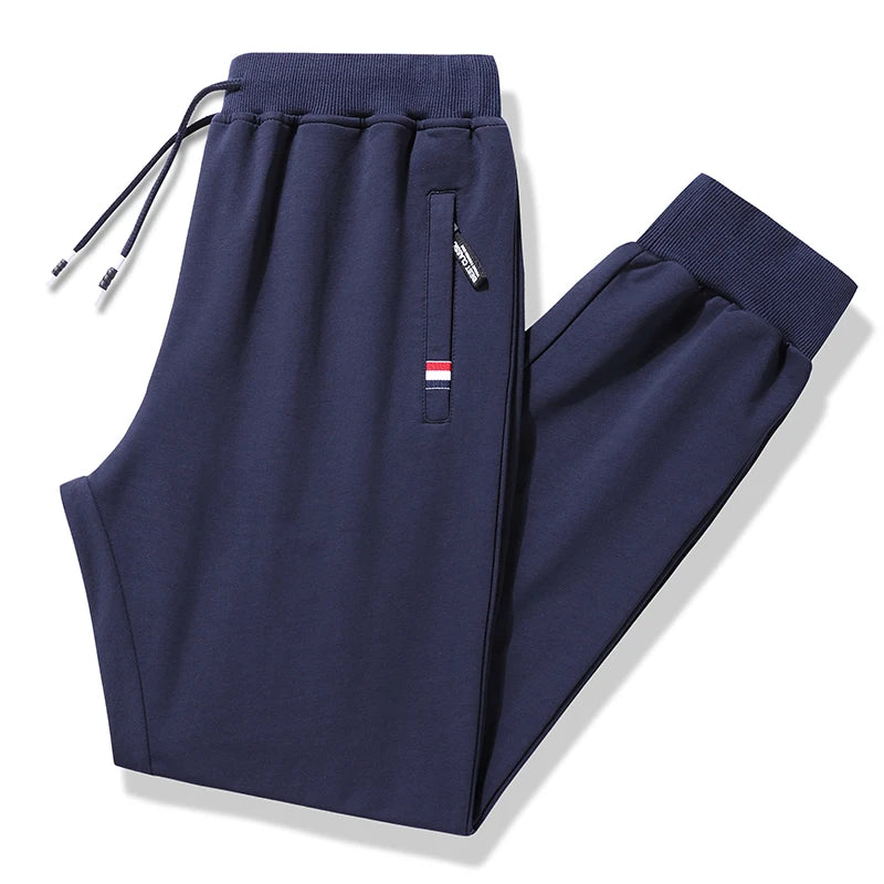 Herbst Hosen Männer Fitness Sportswear Trainingsanzug Elastische Taille Jogginghose Baumwolle Hosen Lose Turnhallen Jogger Track Hosen Herren M-8XL