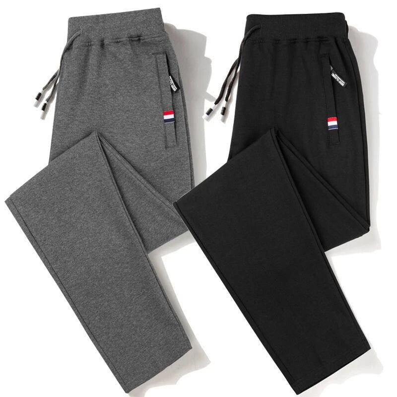 Herbst Hosen Männer Fitness Sportswear Trainingsanzug Elastische Taille Jogginghose Baumwolle Hosen Lose Turnhallen Jogger Track Hosen Herren M-8XL