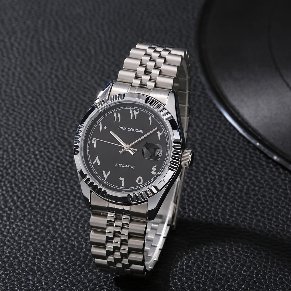 Automatische Uhren  Ziffern Montre Automatique Mécaniques Mecanique Homme Herren Uhr Mechanische Uhren