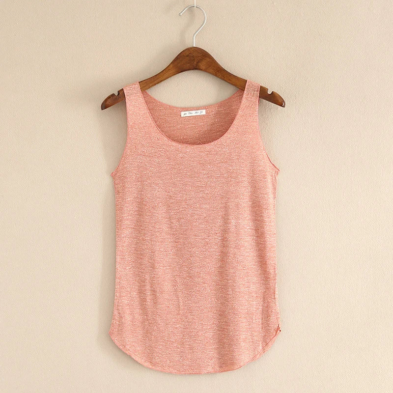 HEIßER sommer Fitness Tank Top Neue T Shirt Plus Größe Lose Modell Frauen T-shirt Baumwolle Oansatz Dünne Tops Mode Frau Kleidung