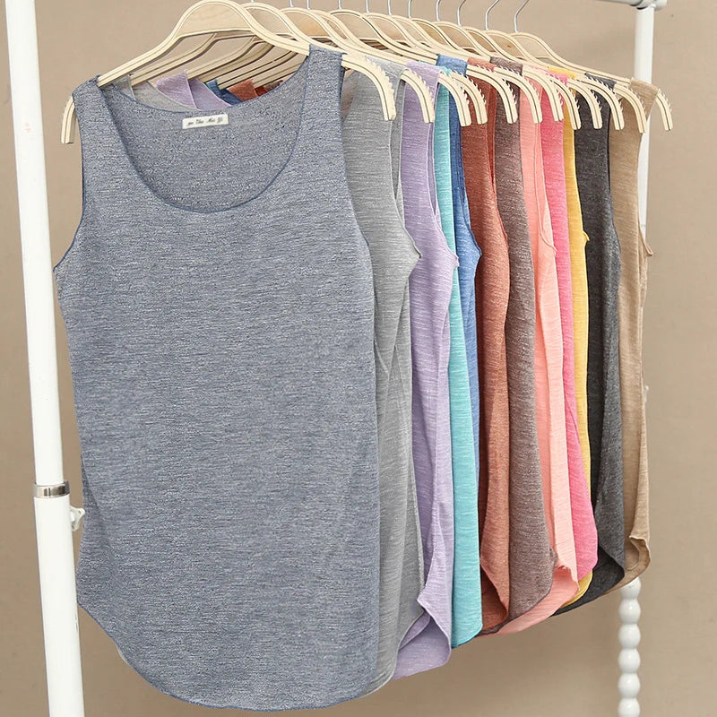 HEIßER sommer Fitness Tank Top Neue T Shirt Plus Größe Lose Modell Frauen T-shirt Baumwolle Oansatz Dünne Tops Mode Frau Kleidung