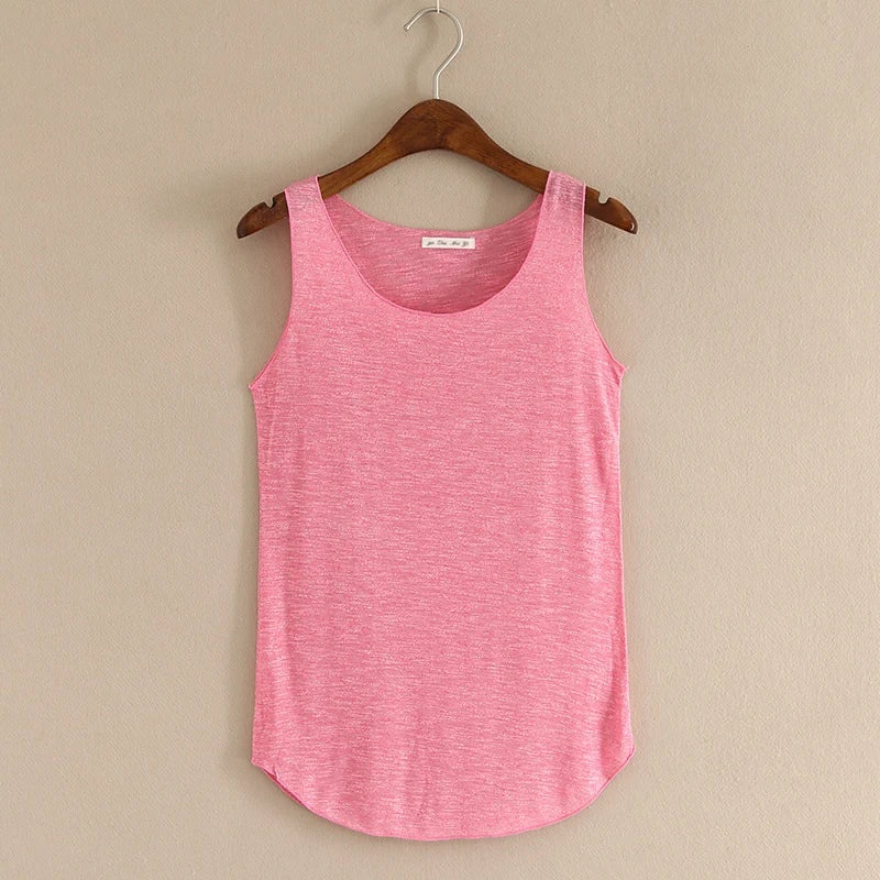HEIßER sommer Fitness Tank Top Neue T Shirt Plus Größe Lose Modell Frauen T-shirt Baumwolle Oansatz Dünne Tops Mode Frau Kleidung