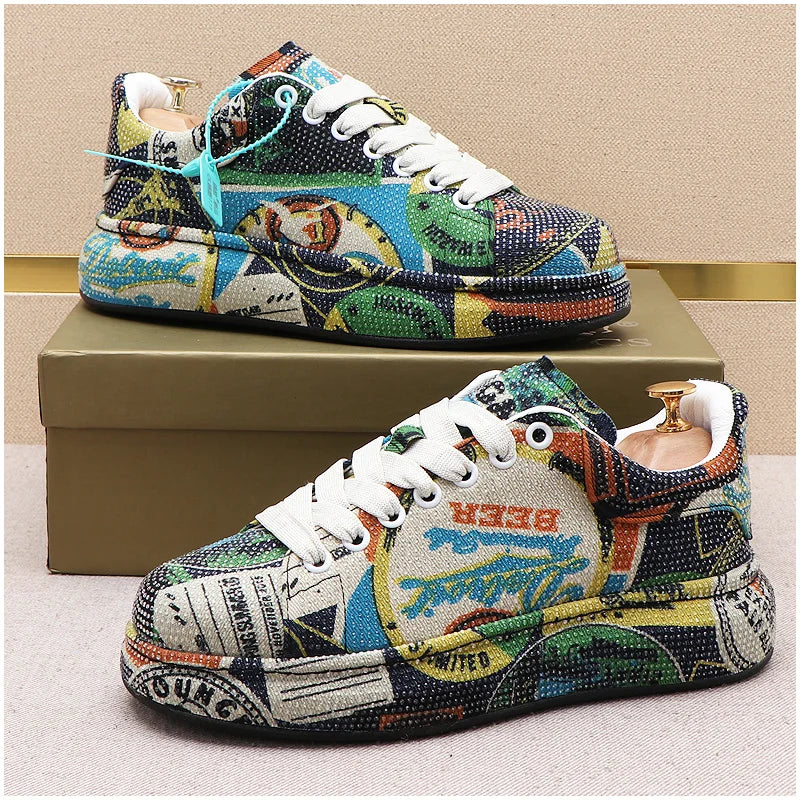 Neue Luxus Strass Designer männer Schuhe Punk Sneakers Hip Hop Männlichen Beiläufigen Plattform Schuhe Shiny Wohnungen Zapatillas Hombre