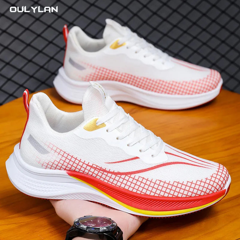 Mesh-Oberfläche, atmungsaktiv, modisch, alle passenden Studentenschuhe, Freizeitschuhe, Sommer-Laufschuhe, Hai-Schuhe, Trend-Herrenschuhe