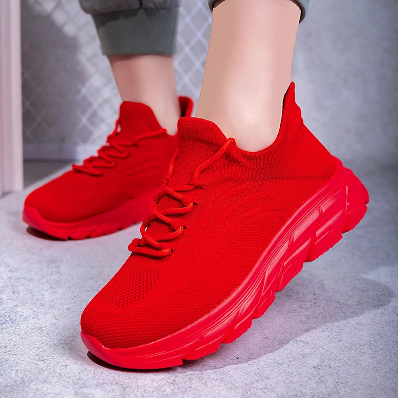 Graue Herren-Laufschuhe – atmungsaktive, mit Spitze gepolsterte, flache Stiefel aus Mesh, leichte Sport-Trainingsschuhe, lässige Design-Schuhe