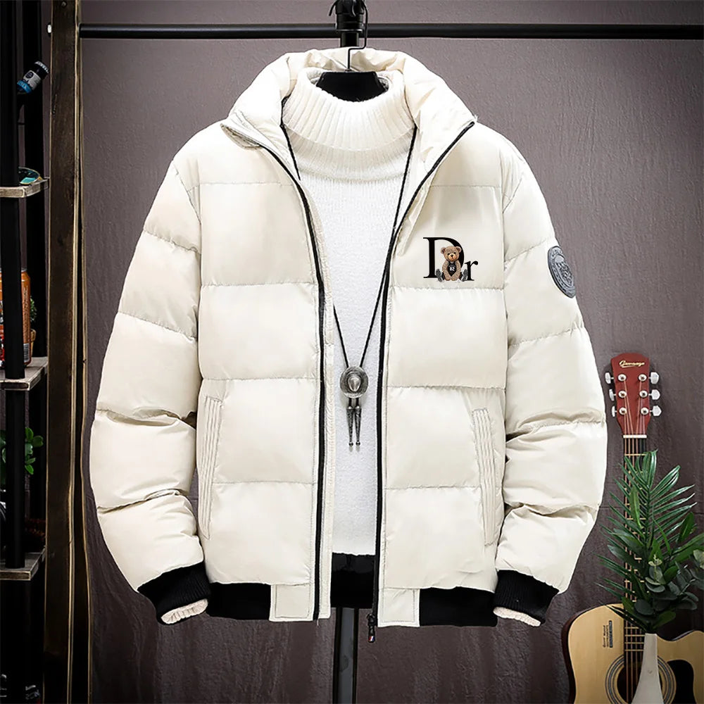 Winter Mäntel Männer 2026 Neue Dicke Warme Parkas Puffer Jacken Bomber Jacken Mode Wasserdichte Designer Luxus Männer Unten Jacken