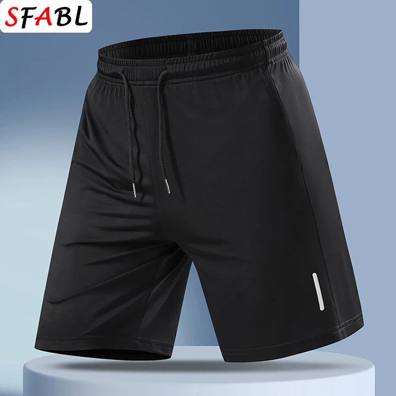 Schnell trocknende Shorts Männer Board Kurze Hosen Sommer Atmungsaktive Sport-Shorts Männer Casual Elastische Lauf Gym Fitness männer Shorts