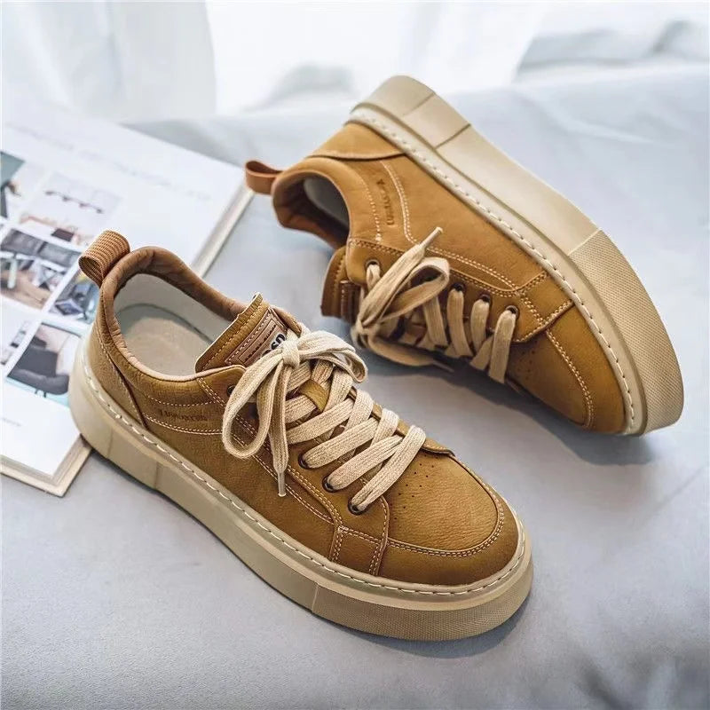 Koreanische Mode lässig Leinwand Turnschuhe Männer Harajuku Plattform Leinwand Schuhe Mann atmungsaktive Männer vulkan isierte Schuhe Zapatos de Lona