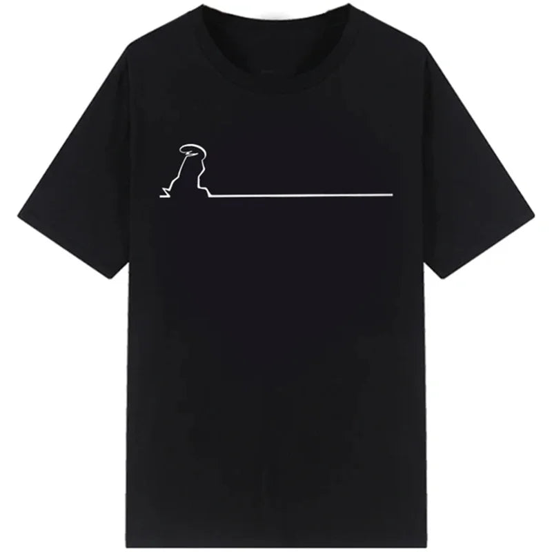 La Linea Die Linie Osvaldo Cavandoli TV T Hemd Männer Glücklich Mode Frauen t-shirts Streetwear T Rundhals Casual Tops camisetas