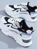 Turnschuhe Frauen Plattform Flache Schuhe Frau Schuhe Grün Casual Trainer Damen Chunky Turnschuhe Frauen Schuhe