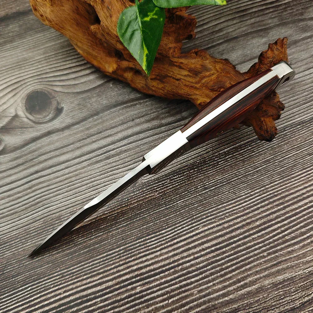 Tragbare K91 Küche Haushalt Outdoor Täglichen Gebrauch Utility Feste Klinge Messer Holzgriff 5Cr13 Stahl Klinge Camping Schneiden Werkzeuge