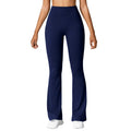 Mode Micro Horn Leggings Frauen V-back Taille Sport Hosen Hohe Taille Push-Up Butt Gym Hosen Solide Dünne beiläufige Leggings