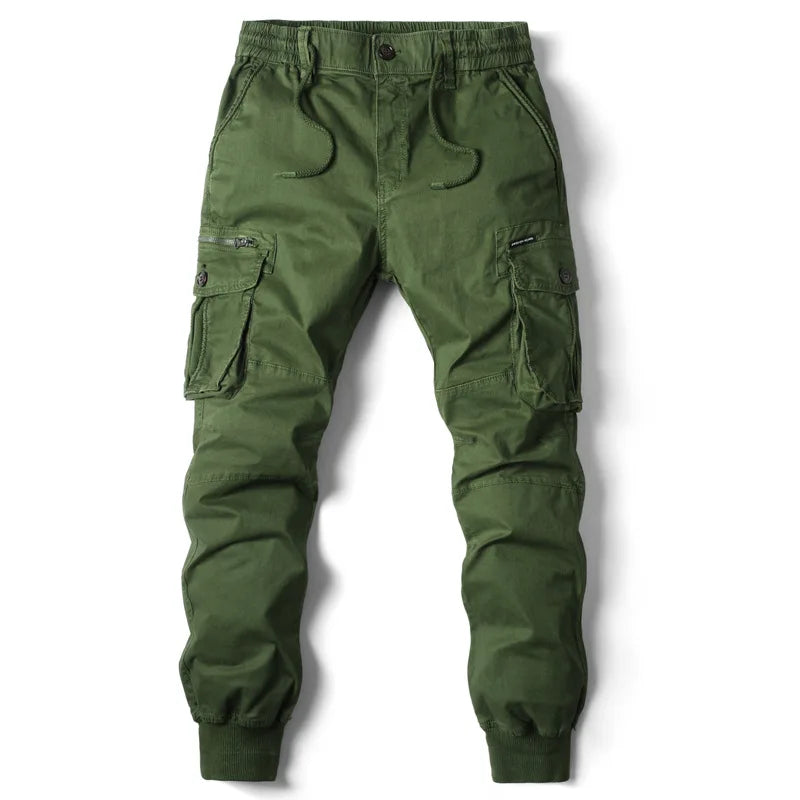 2023 neue Frühjahr männer Baumwolle Cargo Hosen Kleidung Herbst Lässige Mode Elastische Taille Qualität Pantalones Tipo Cargo Hosen Männer
