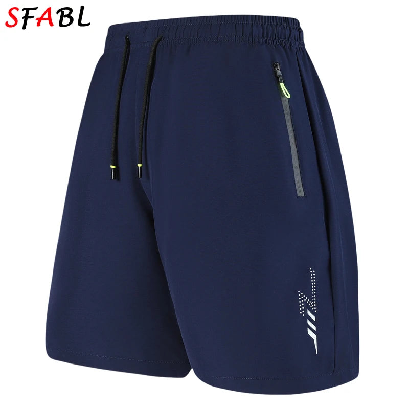 Schnell trocknende Shorts Männer Board Kurze Hosen Sommer Atmungsaktive Sport-Shorts Männer Casual Elastische Lauf Gym Fitness männer Shorts