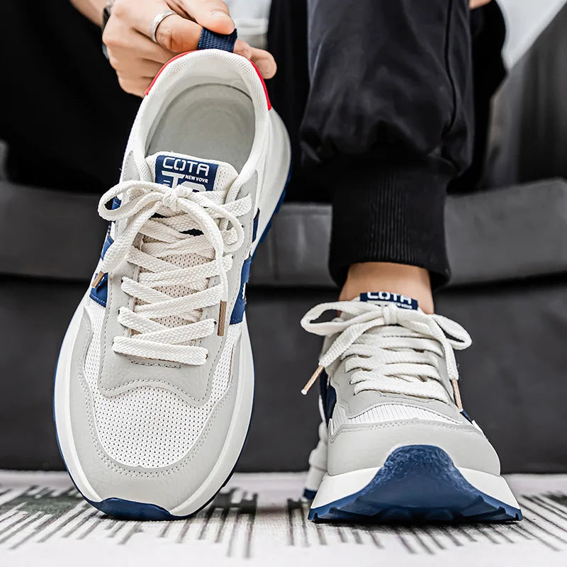 Herren-Turnschuhe, vier Jahreszeiten, neue, stinksichere, atmungsaktive, weiche Sohle, Outdoor-Freizeit-Laufschuhe, Mode, Student, Joker-Sportschuhe