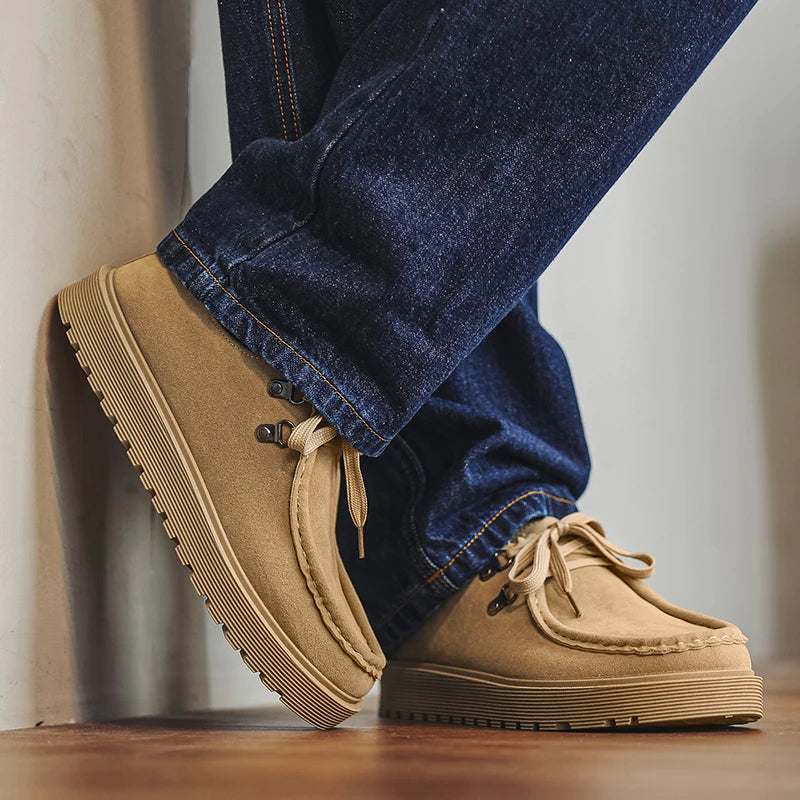 Männer Turnschuhe mit dicken Sohlen Mode Frühling/Herbst Soft Board Schuhe personalisierte Trend vielseitige multifunktionale Männer Casual Schuhe