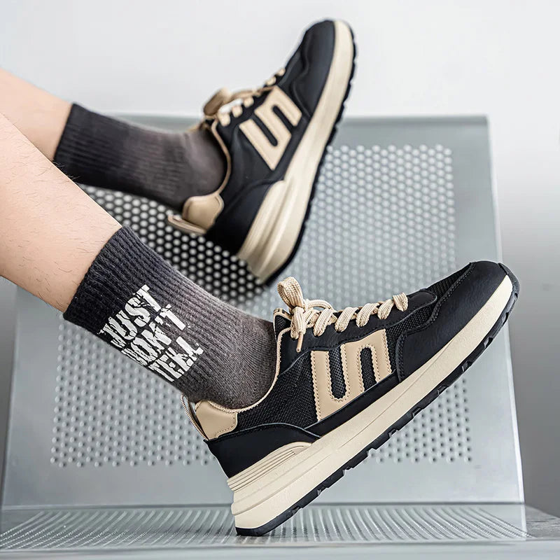 Herren-Turnschuhe, vier Jahreszeiten, neue, stinksichere, atmungsaktive, weiche Sohle, Outdoor-Freizeit-Laufschuhe, Mode, Student, Joker-Sportschuhe