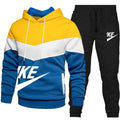 neue Herbst Winter männer Sets Zipper Hoodie + Hosen Stücke Lässige Männlichen Sportswear Marke Kleidung Schweiß Anzug