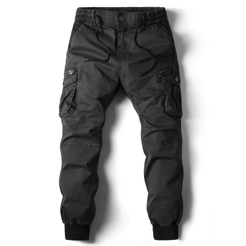 2023 neue Frühjahr männer Baumwolle Cargo Hosen Kleidung Herbst Lässige Mode Elastische Taille Qualität Pantalones Tipo Cargo Hosen Männer